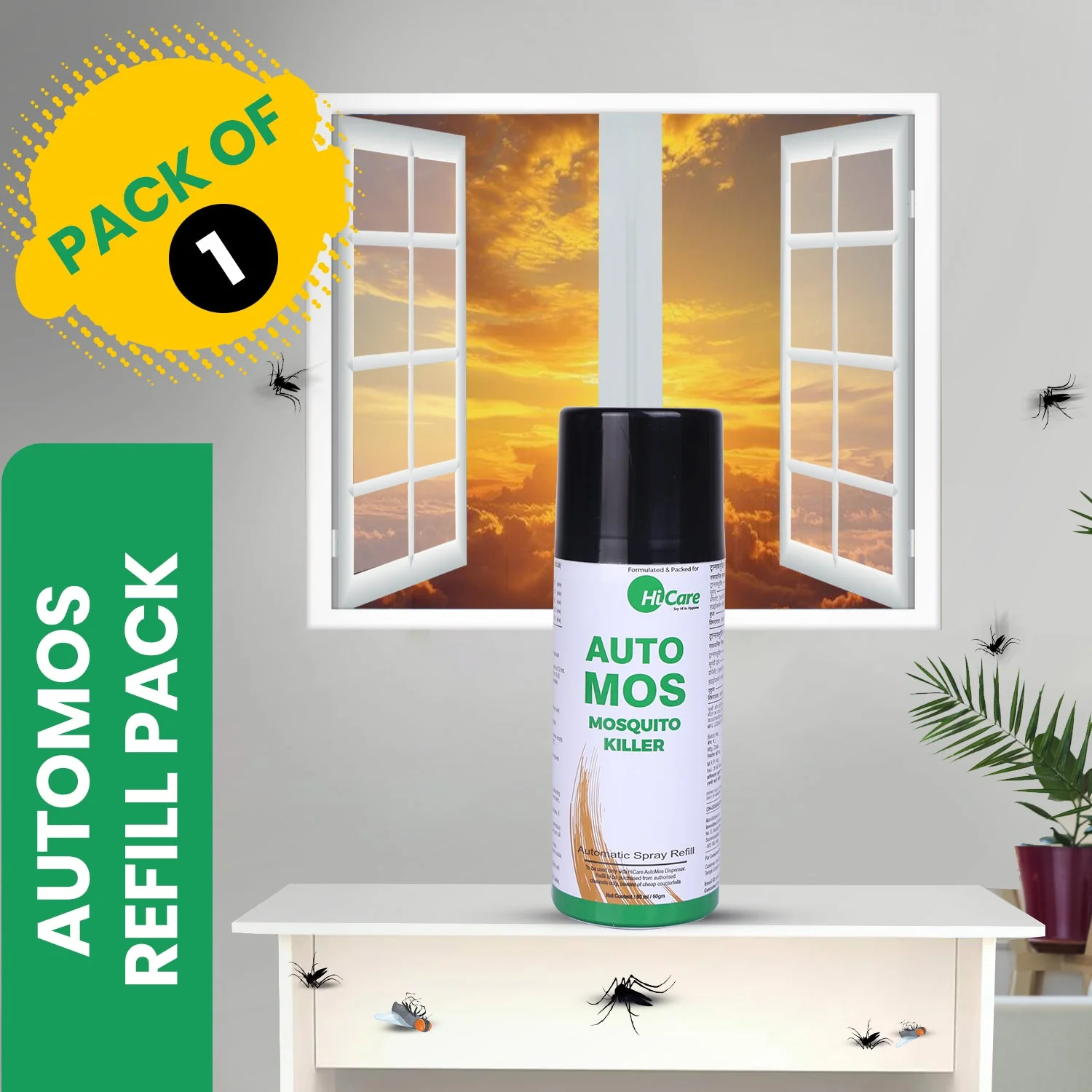 AutoMos Mosquito Repellent Refill - 90 Days Protection (Pack of 1) - Image 6