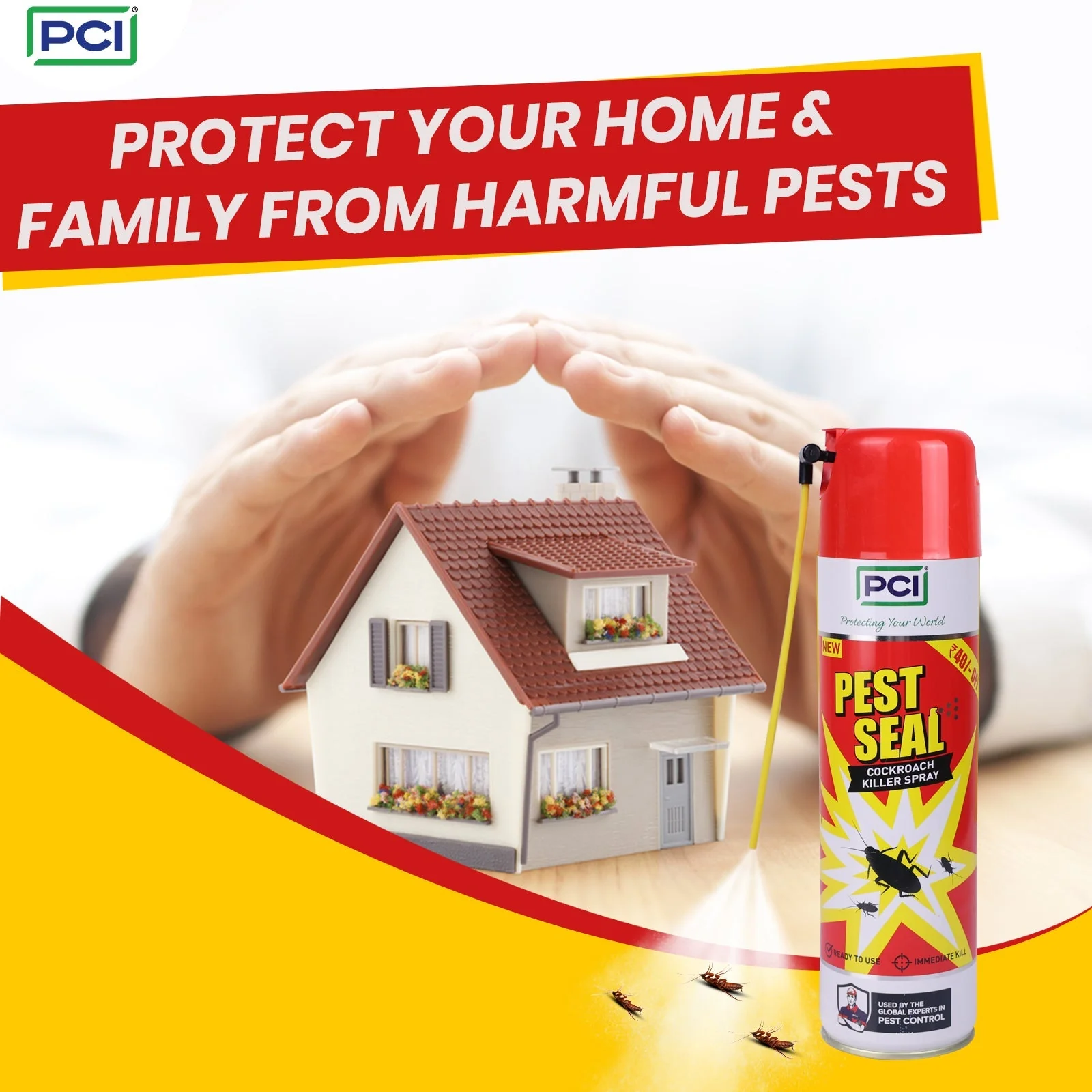 Pest Seal Insect Killer Spray for Roaches - 200ML (Pack of 2) - Image 6