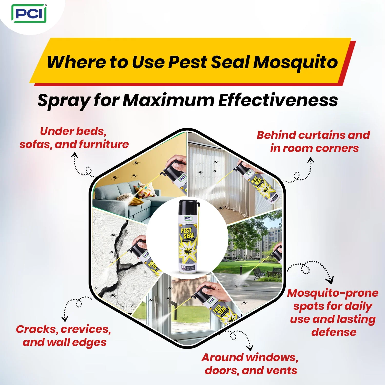 Pest Seal Mosquito Spray - 425ml - Pack of 1 - Image 10