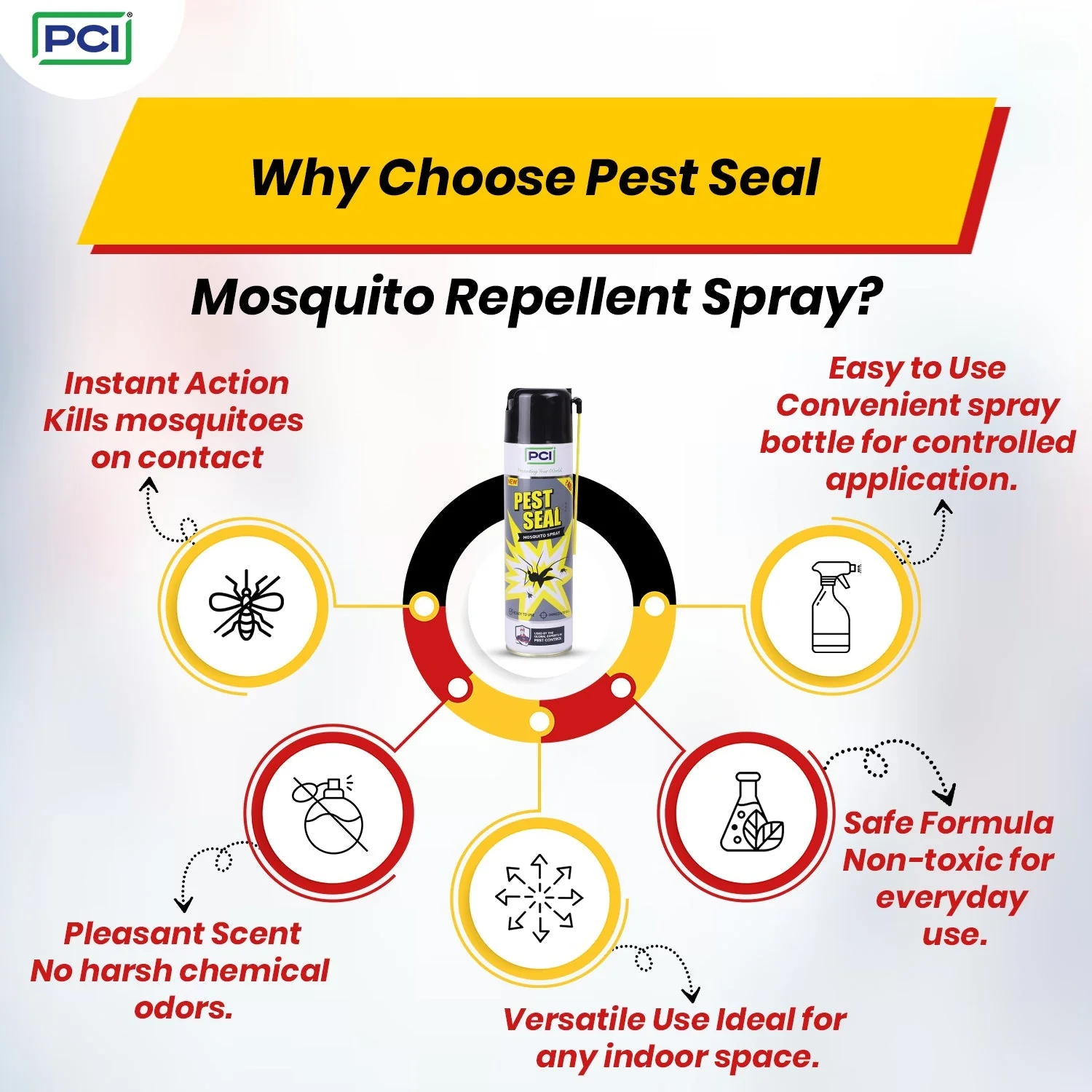Pest Seal Mosquito Spray - 425ml - Pack of 1 - Image 3