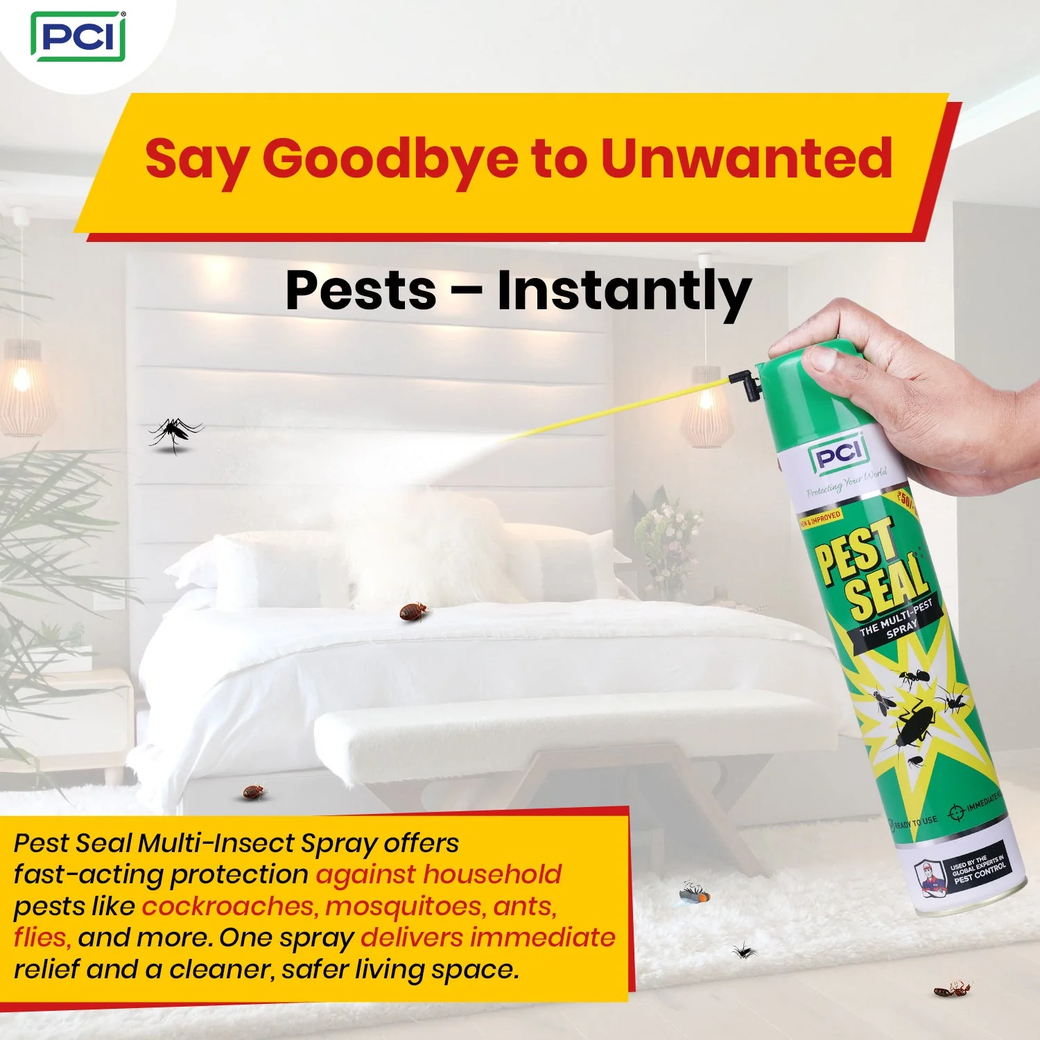 Pest Seal Multi-Insect Spray - 400ml - Image 7