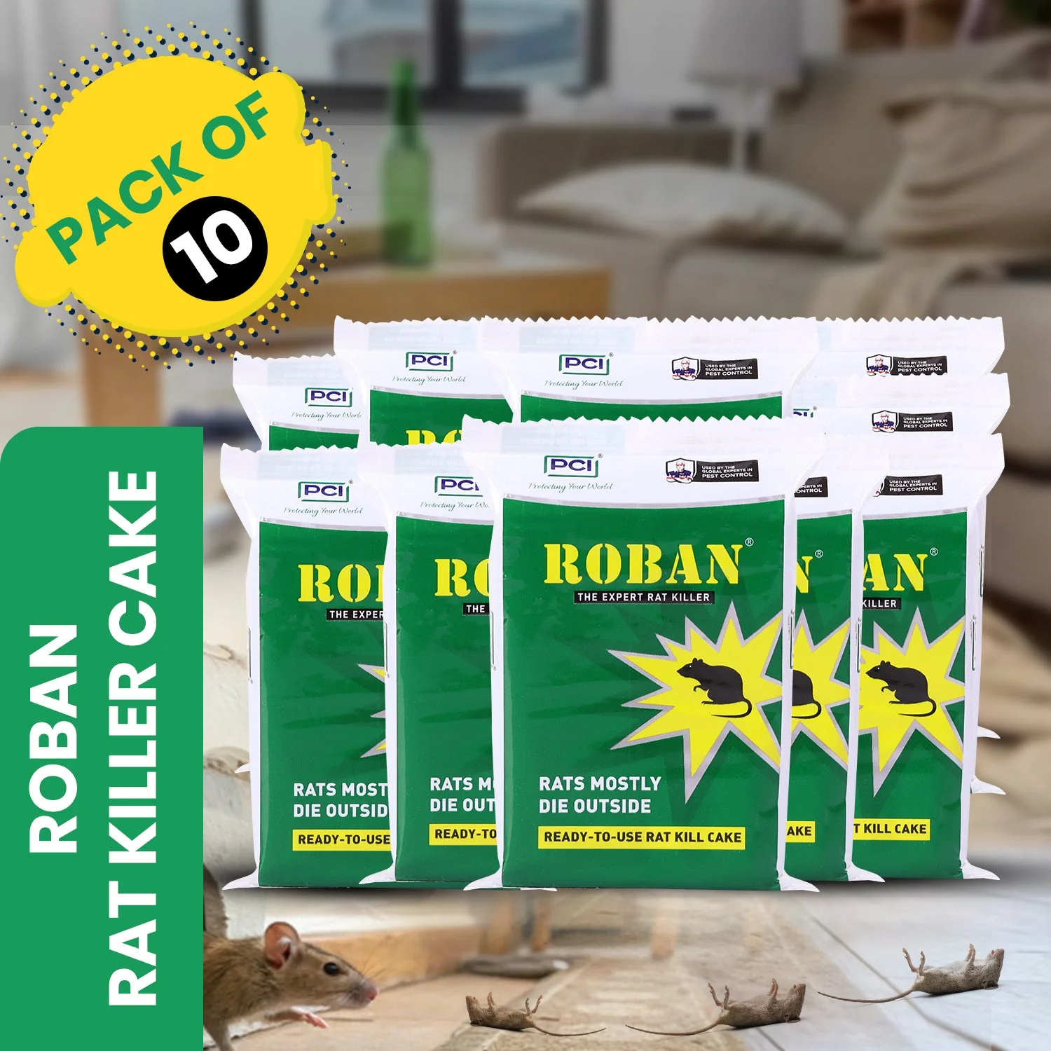 Roban Rat Cake - 100G (Pack of 10) - Image 6