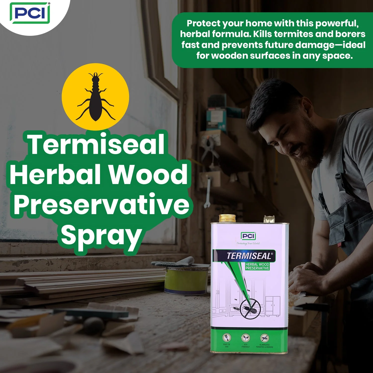 Termiseal Herbal Wood Preservative Spray - 5L - Image 10
