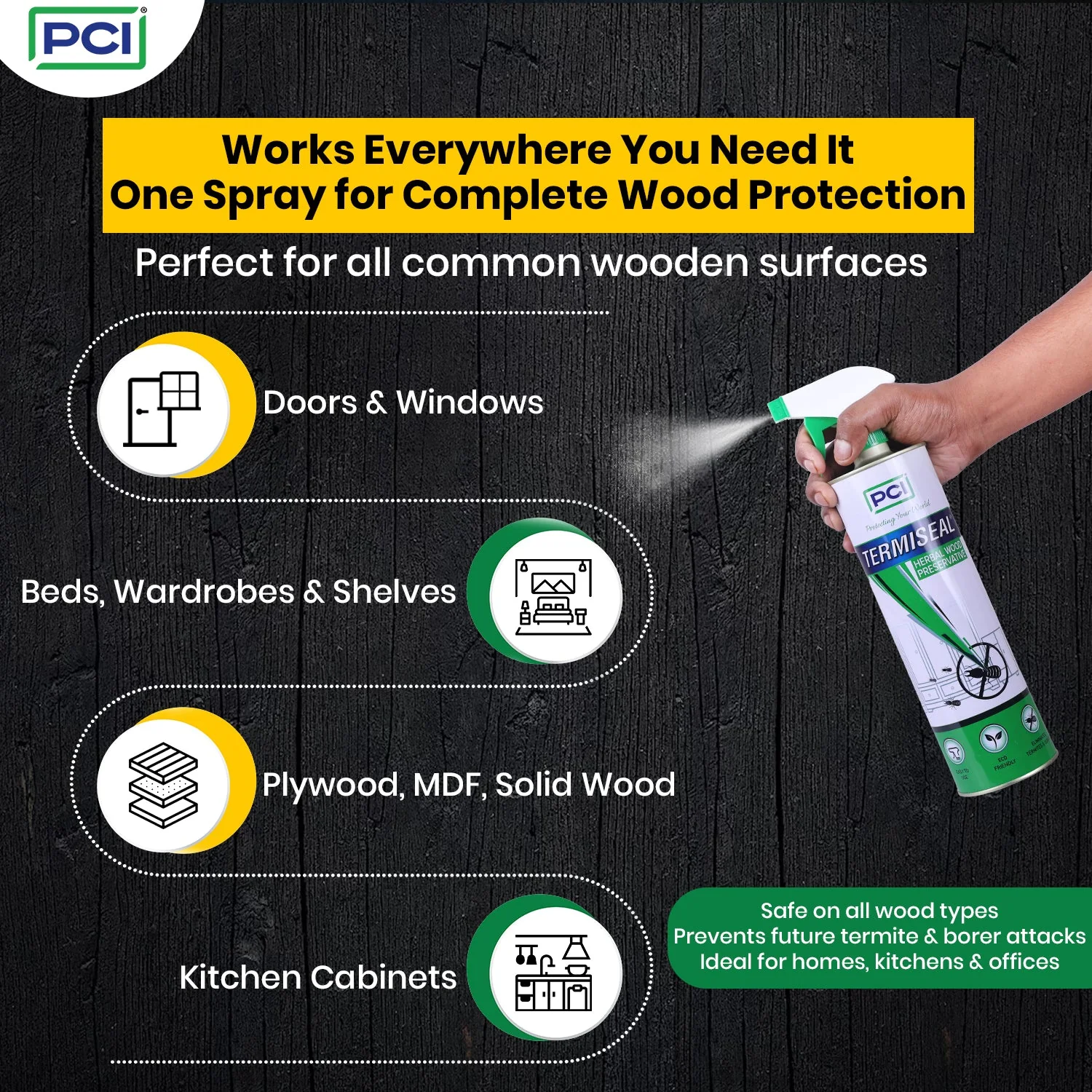 Termiseal Herbal Wood Preservative Spray - 500ml - Image 8